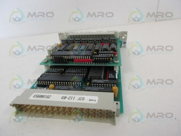 UHLMANN SIF112-03 CIRCUIT BOARD NSNP