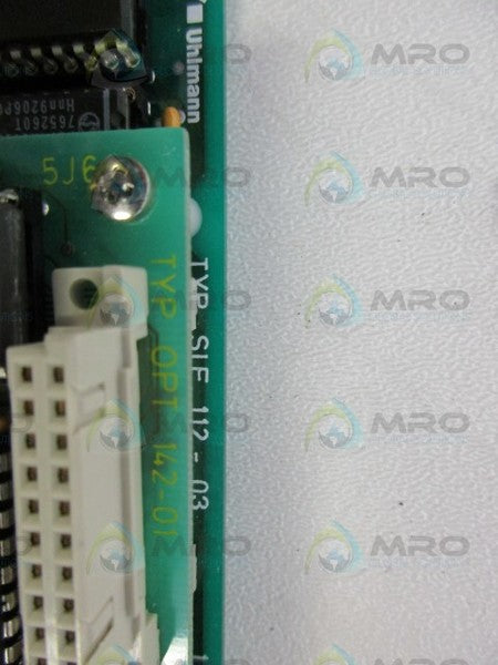 UHLMANN SIF112-03 CIRCUIT BOARD NSNP