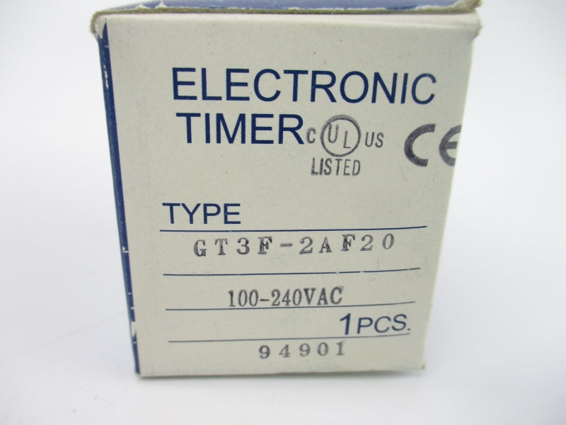 IDEC GT3F-2AF20 250VAC 3A NSMP