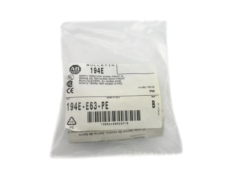 INDUSTRIAL SPARE PART 194E-E63-PE SER. B 690V 63A NSMP