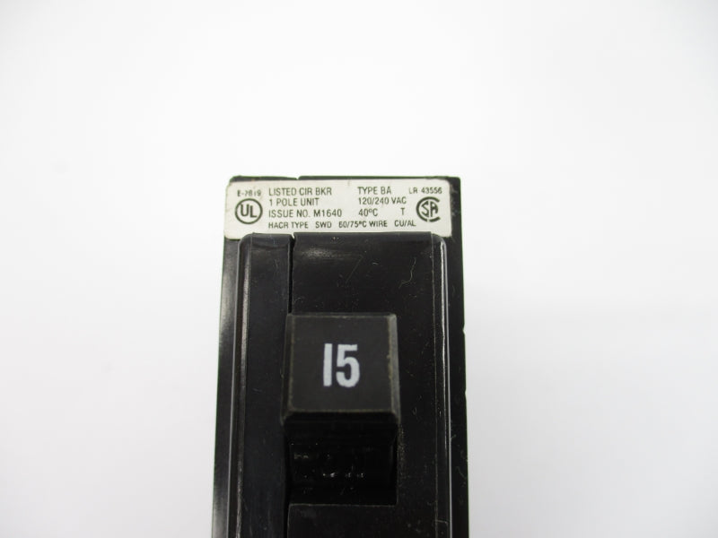 CUTLER HAMMER BA115 120/240V 15A UNMP