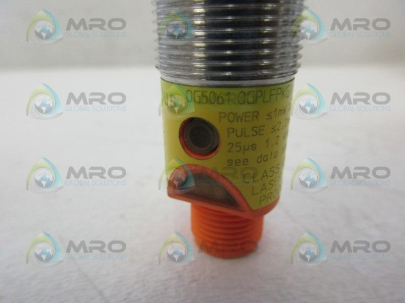 IFM EFECTOR OG5061 RETRO REFLECTIVE SENSOR  NSMP