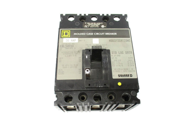 SQUARE D FAL34030 SER. 2 480VAC 30A (GREY) UNMP