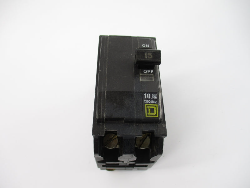SQUARE D QOB215 120/240VAC 15A UNMP