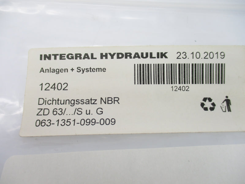 INTEGRAL HYDRAULIK 063-1351-099-009 NSMP