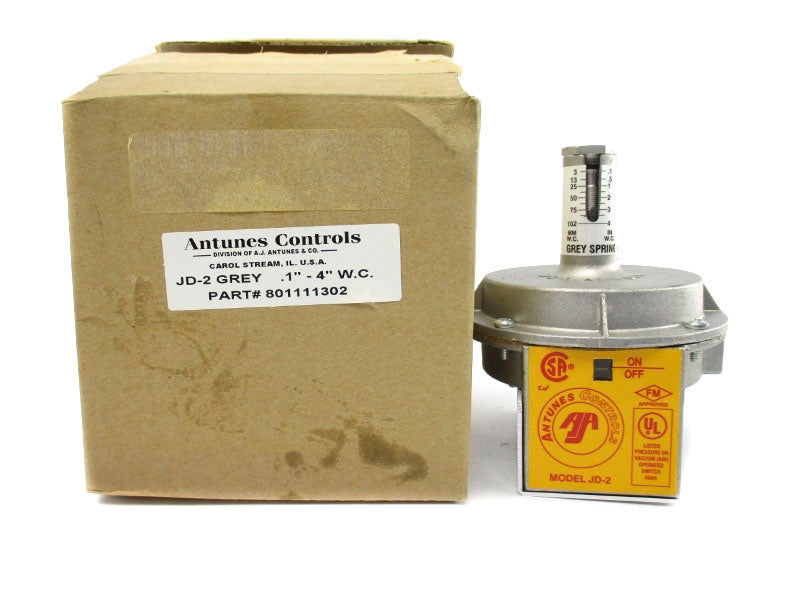 ANTUNES CONTROLS 801111302 JD-2GREY .1-4"WC NSMP