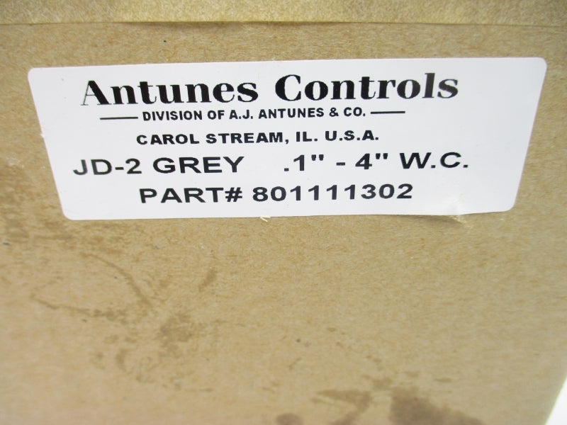 ANTUNES CONTROLS 801111302 JD-2GREY .1-4"WC NSMP