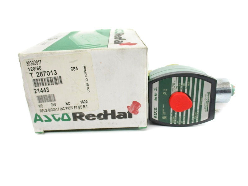 ASCO 8030G017 120V 15PSI 1/2" NSMP