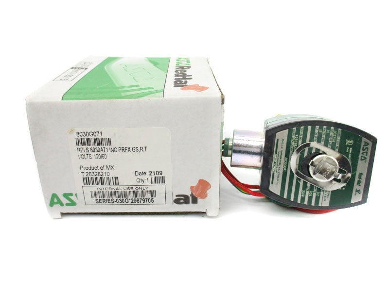 ASCO 8030G071 120V 15PSI 1/2" NSMP