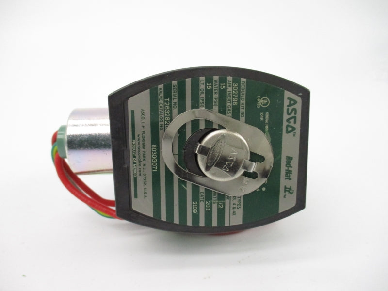 ASCO 8030G071 120V 15PSI 1/2" NSMP