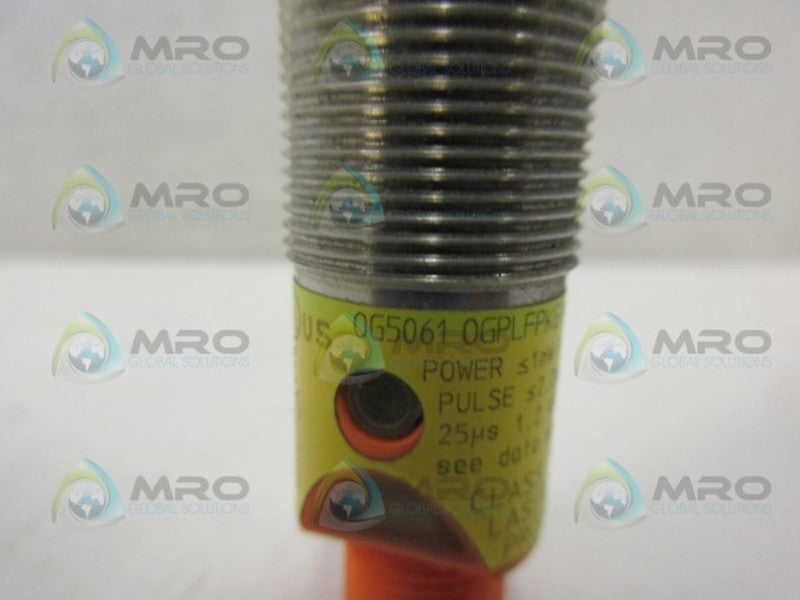 IFM EFECTOR OG5061 RETRO REFLECTIVE SENSOR NSNP
