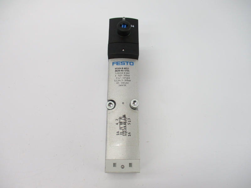 FESTO VSVA-B-M52-MZD-A1-1T1L 539159 SER. K302 24VDC 45-145PSI NSMP