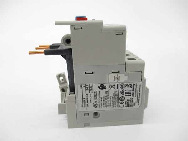 ALLEN BRADLEY 193-EECB SER. C 600V 1.0-5.0A (BR/WH) NSMP