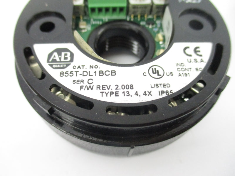 ALLEN BRADLEY 855T-DL1BCB SER. C F/W 2.008 NSNP