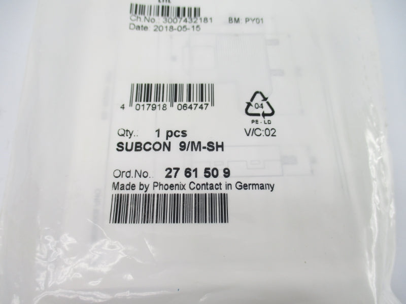 PHOENIX CONTACT SUBCON9/M-SH 2761509 NSMP