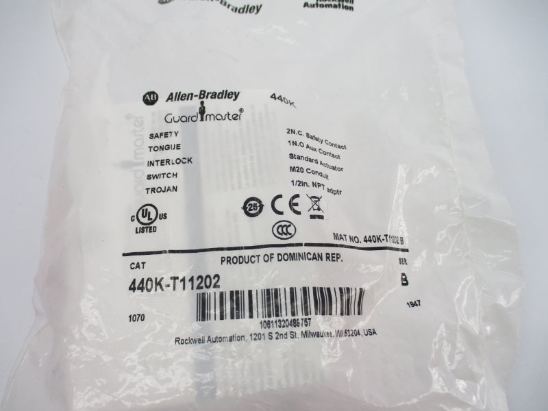 ALLEN BRADLEY 440K-T11202 SER. B NSMP