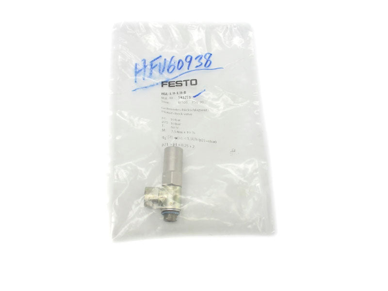 FESTO HGL-1/8-1/8-B 543253 NSMP