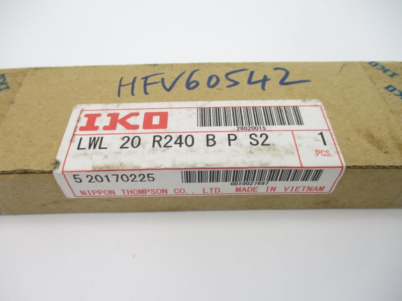 IKO NIPPON THOMPSON LWL20R240BPS2 NSFS