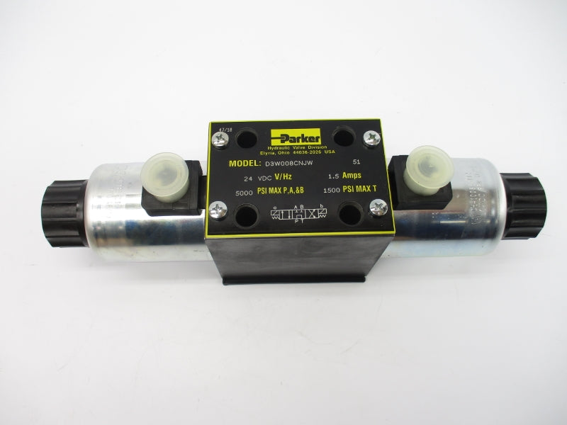 PARKER D3W008CNJW 24VDC 1.5A 5000PSI NSMP