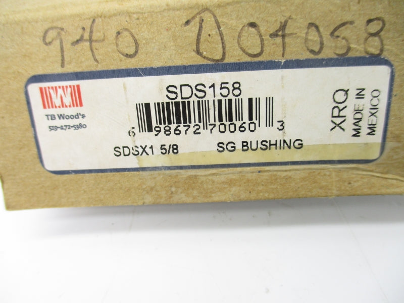TB WOODS SDSX1-5/8 SDS158 NSMP