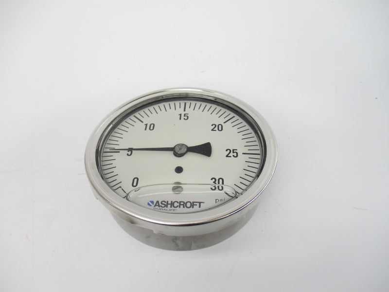 ASHCROFT 35-1009-SWL-02B-30#-XUC 0-30PSI 3-1/2" NSMP