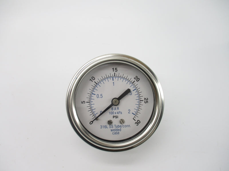 GAUGE 302D-254C 2.5"  0-30PSI NSMP