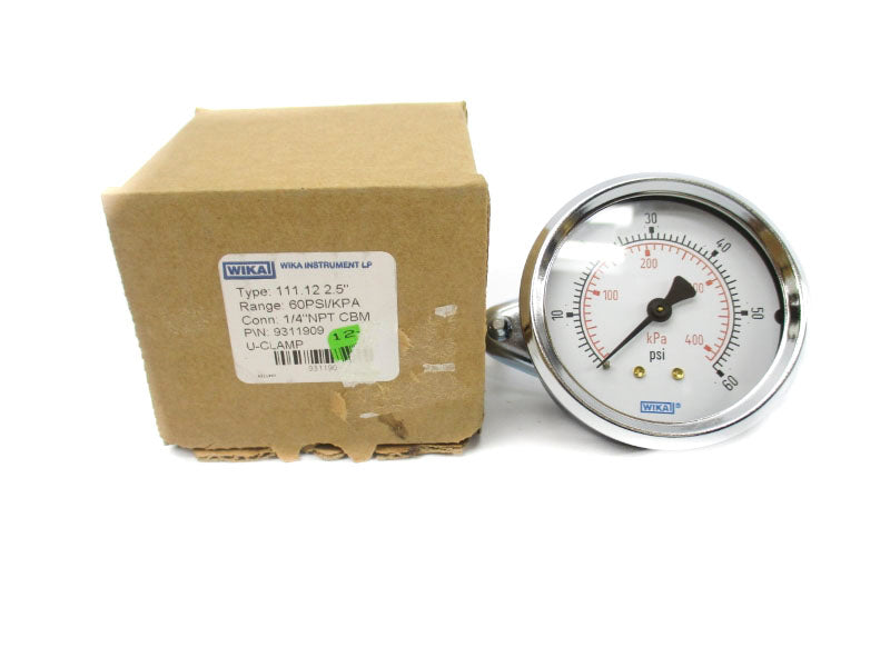 WIKA 9311909 111.12 0-60PSI  2.5" NSMP