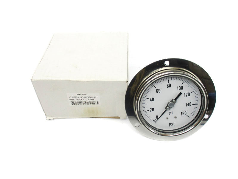 GAUGE 314D-404F 0-160PSI 4" NSMP