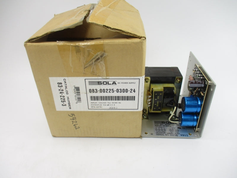 SOLA 083-00225-0300-24 120/240VAC 2.5A NSMP