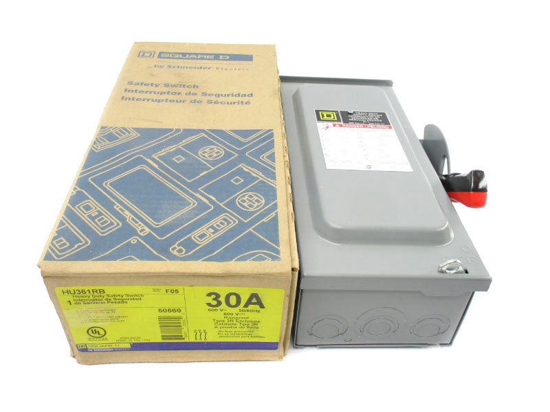 SQUARE D HU361RB SER. F05 600V 30A NSMP