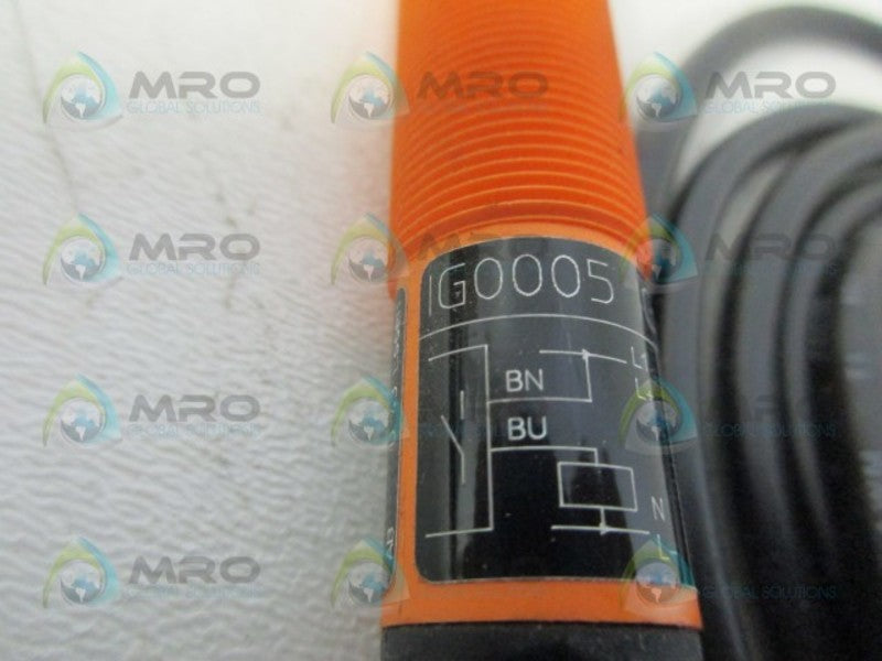IFM EFECTOR IG0005 INDUCTIVE PROXIMITY SENSOR *NEW IN BOX*
