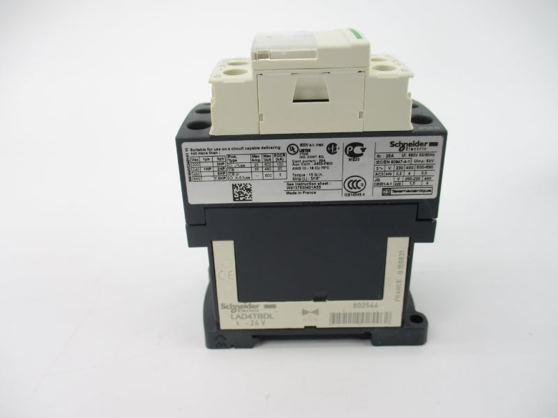 SCHNEIDER ELECTRIC LC1D09BD 24VDC NSMP