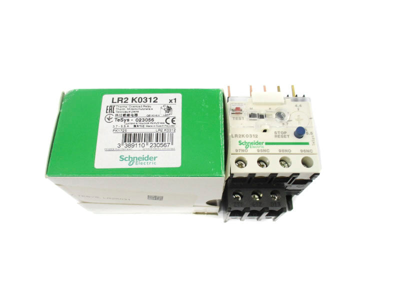 SCHNEIDER ELECTRIC LR2K0312 690V 3,7-5,5A NSMP