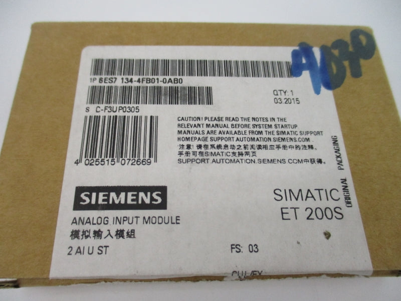 SIEMENS 6ES7134-4FB01-0AB0 NSMP