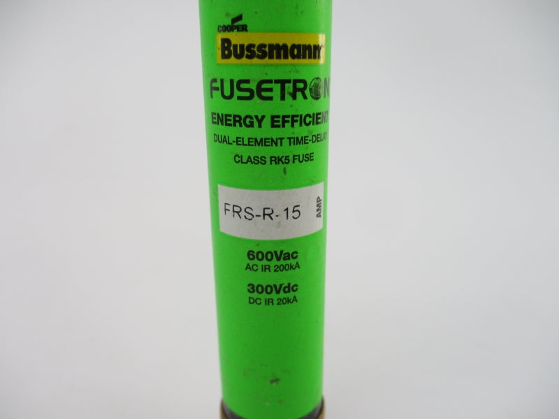 BUSSMANN FRS-R-15 600VAC 15A (GREEN) NSNP