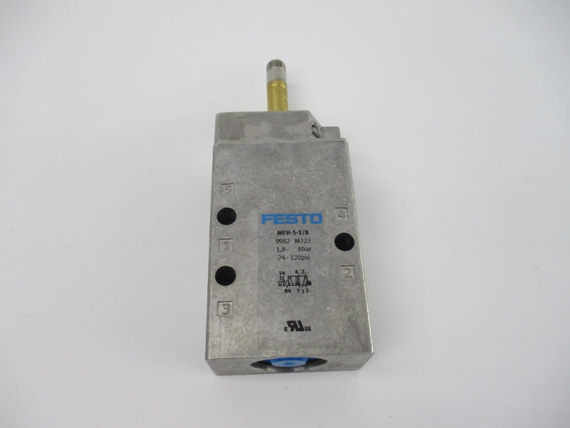 FESTO MFH-5-1/8 9982 24-120PSI NSMP