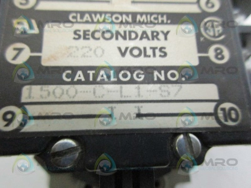 MAGNETEK 1500-C-L1-S7 LIQUID LEVEL CONTROL *USED*