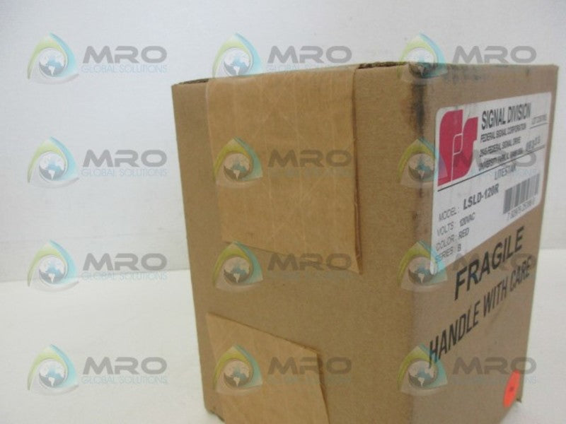 FEDERAL SIGNAL LSLD-120R LITESTAK *FACTORY SEALED*