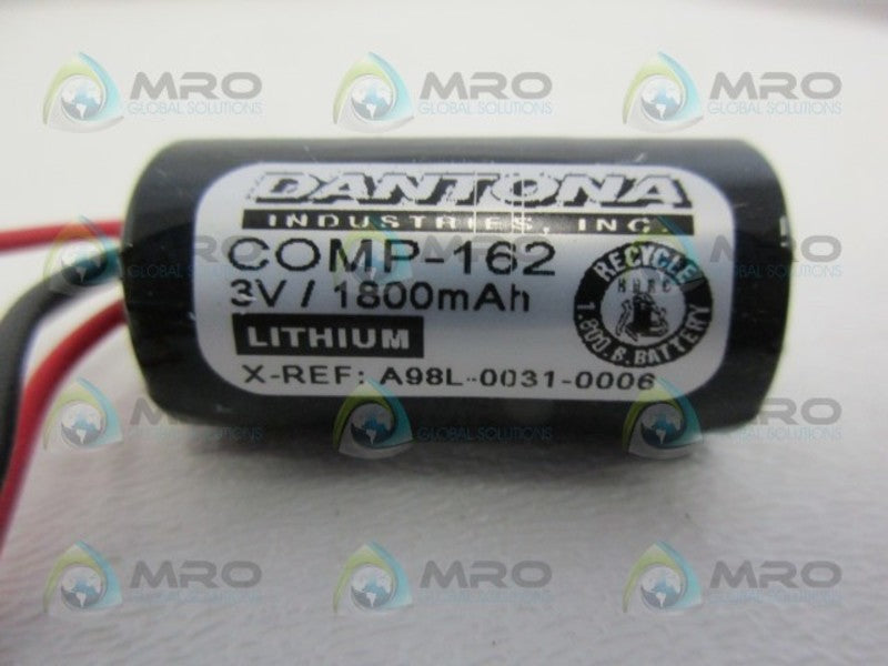 DANTONA COMP-162 LITHIUM BATTERY  NSNP