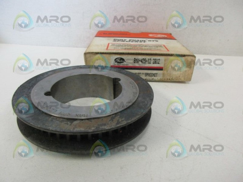GATES 8MX-42S-12 2012 POLYCHAIN SPROCKET *NEW IN BOX*