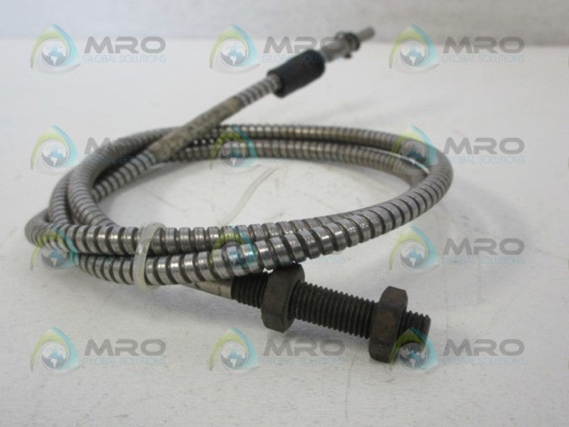 BANNER ENGINEERING IT235 ARMORED FIBER OPTIC CABLE *USED*