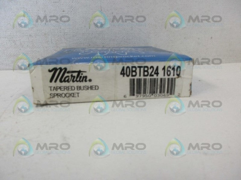 MARTIN 40BTB24 TAPERED BUSHED SPROCKET 1610 *NEW IN BOX*