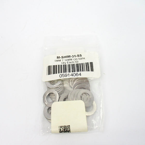 SPARE PART M-SHIM-31-SS (PKG OF 50) NSMP
