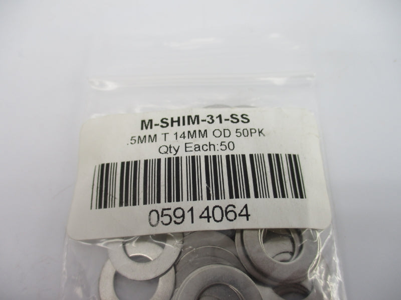 SPARE PART M-SHIM-31-SS (PKG OF 50) NSMP