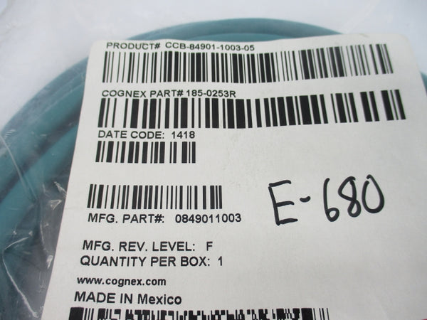 COGNEX CCB-84901-1003-05 185-0253R 30V 2A NSMP