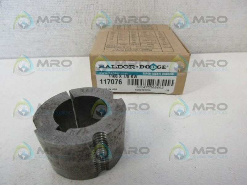 DODGE 117076 TAPER LOCKING BUSHHING 7/8" NSMP
