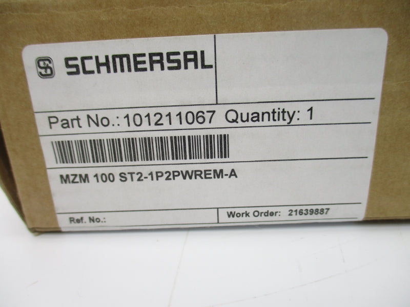 SCHMERSAL MZM100ST2-1P2PWREM-A 101211067 24VDC 1A NSMP
