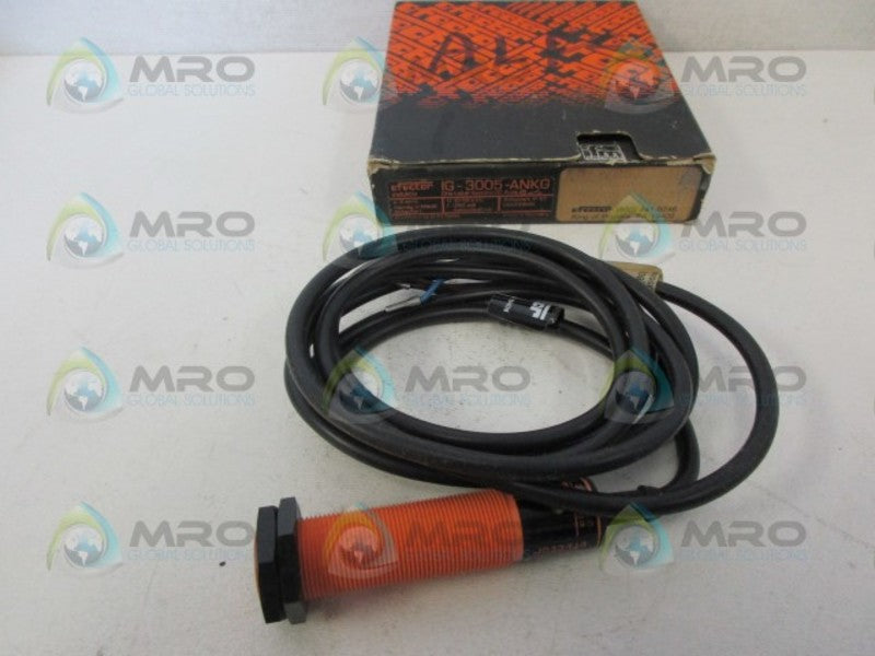 IFM EFECTOR IG-3005-ANKG INDUCTIVE PROXIMITY SENSOR NSMP