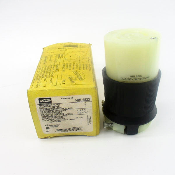 HUBBELL HBL2833 600VAC 30A NSMP
