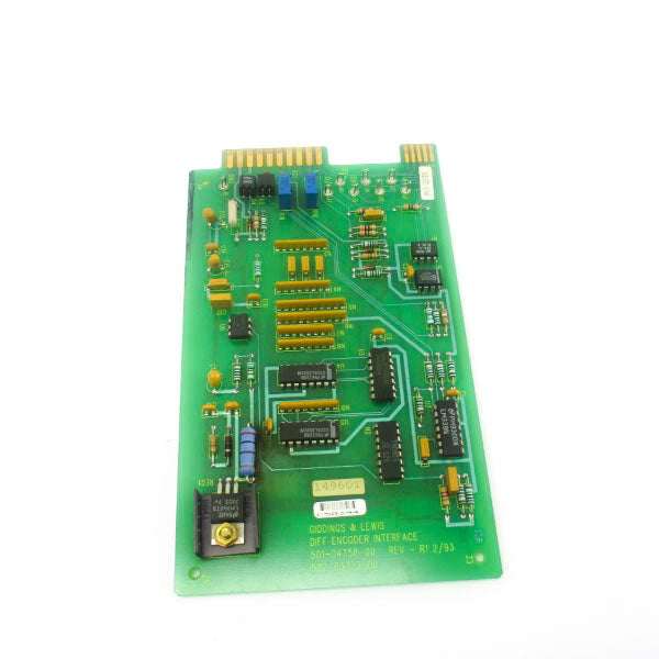 GIDDINGS&LEWIS 502-03733-00 REV. R12/93 UNMP